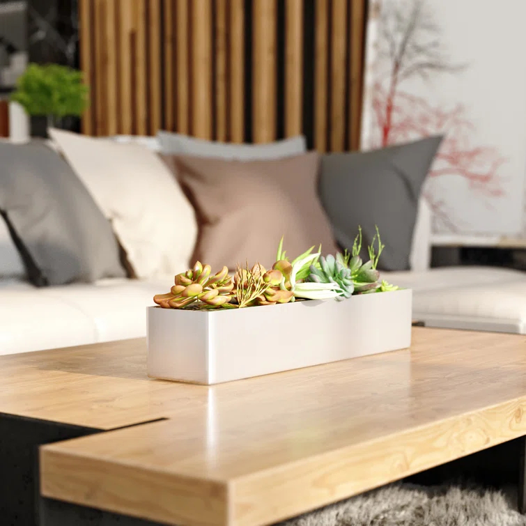 Geo Series Handmade Metal Planter Box