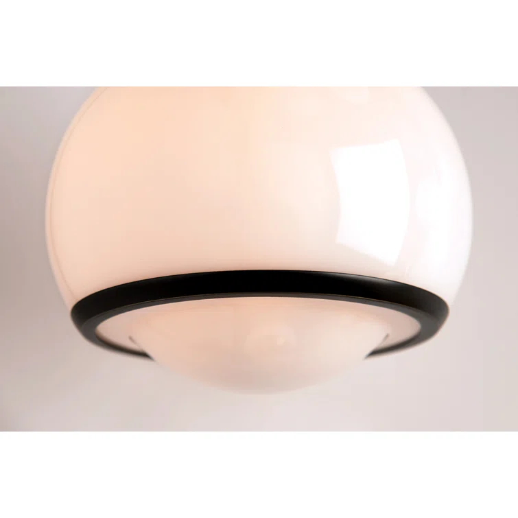 Kegan Single Light Glass Dimmable Pendant