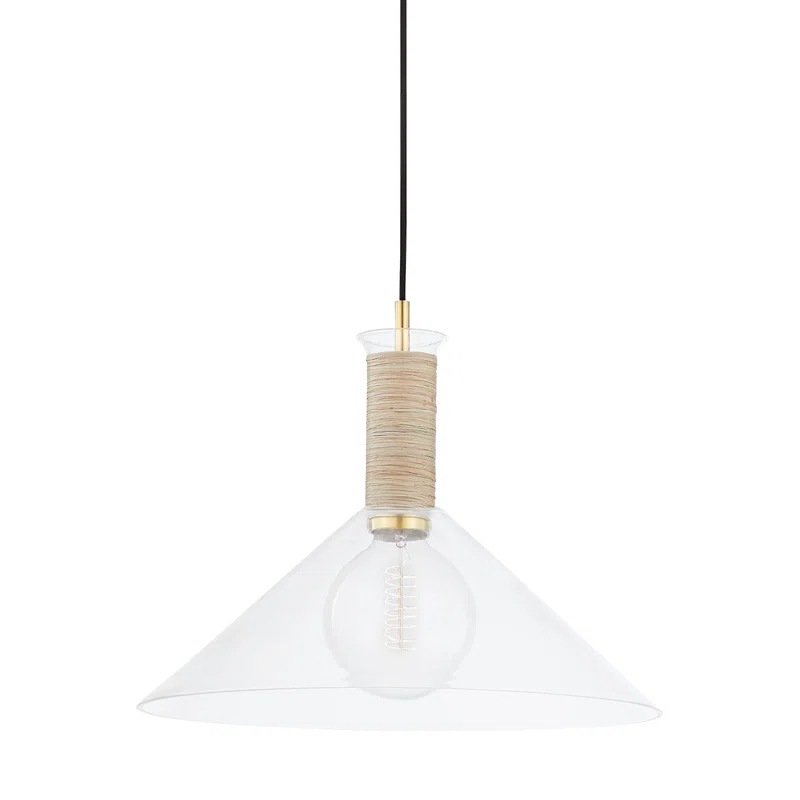 Novi Pendant Light - Natural / 16"Dia