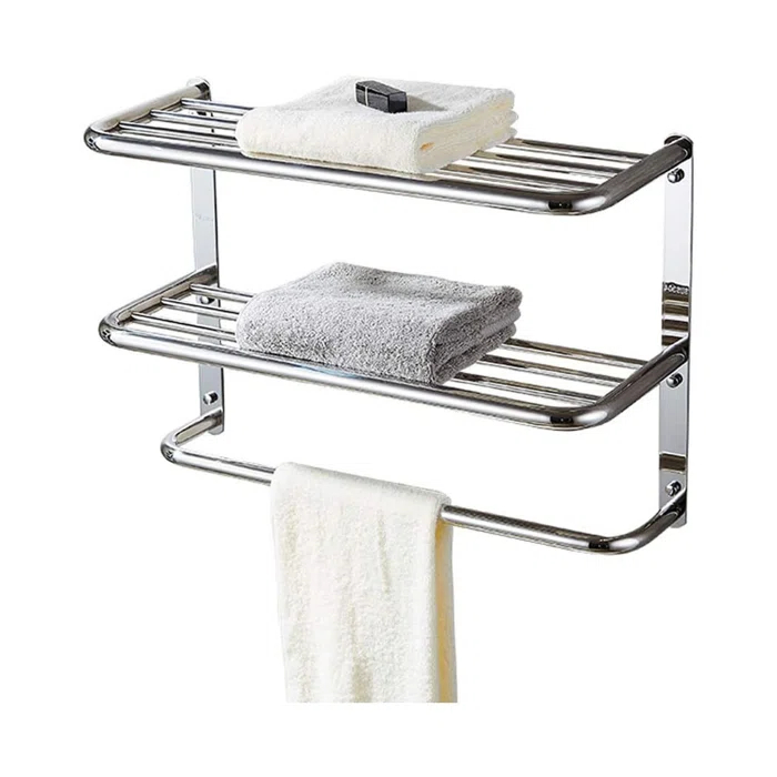 OPTERWQ B07D1M95PW- 3 Wall Mounted Required Towel Rack