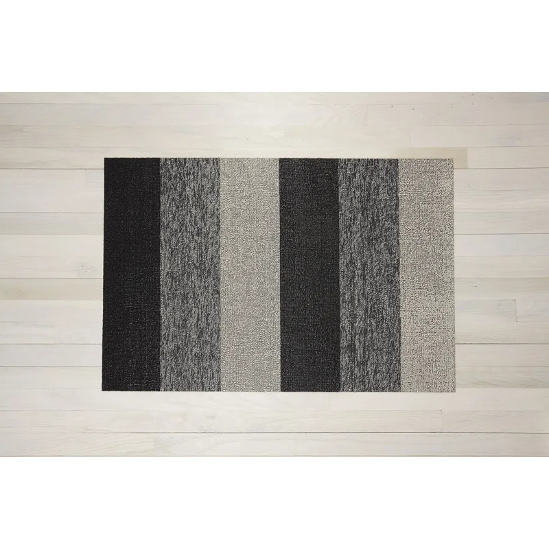 Chilewich Easy Care Marbled Stripe Shag Door Mat