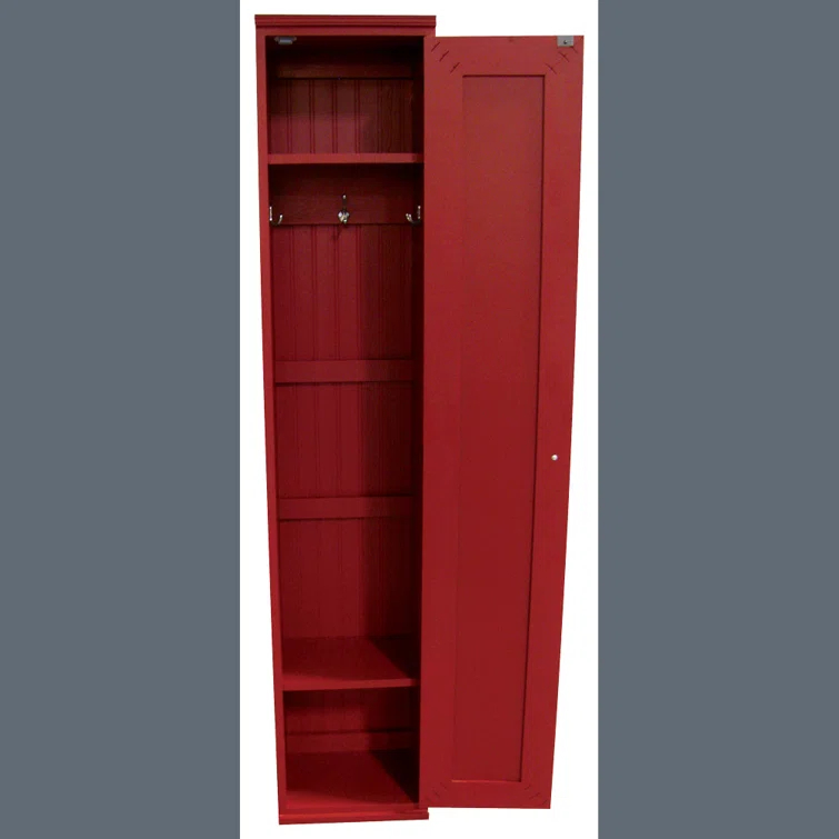 Solid Wood 1 - Tier 14'' Home Locker
