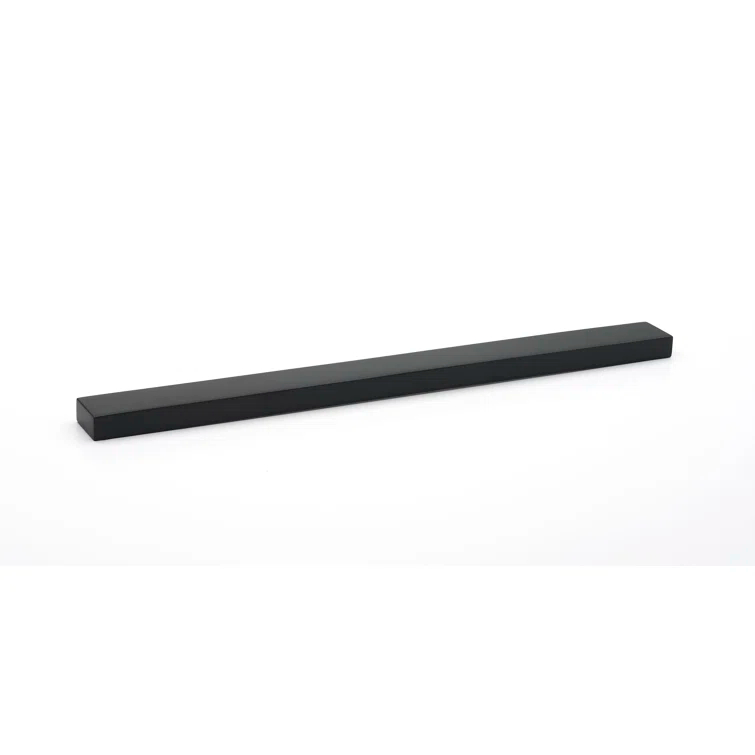 Matte Black Brass Modern Cabinet Drawer Bar Pull