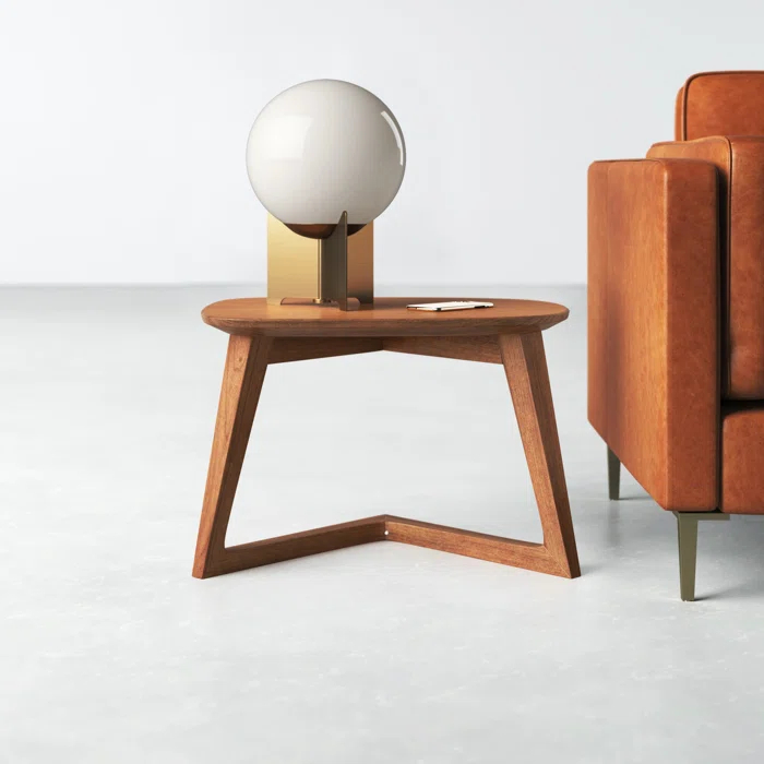 Fischer Solid Wood Frame End Table