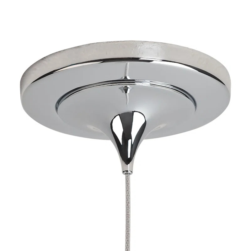 1 - Light Chrome LED Single Pendant