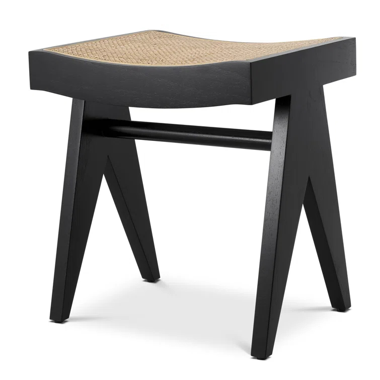 Arnaud Solid Wood Accent Stool
