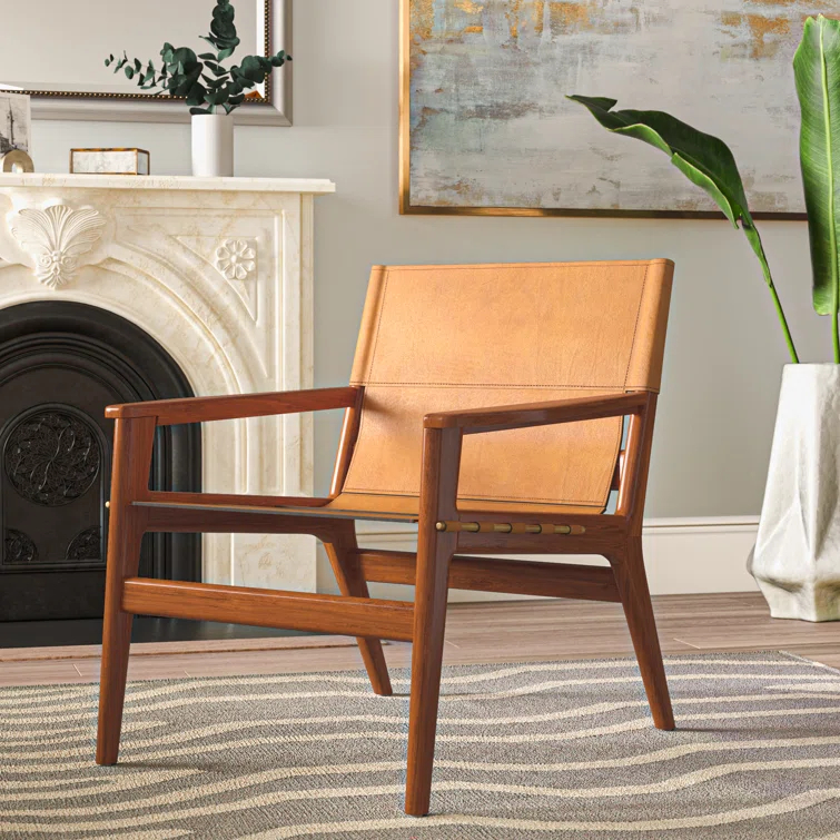 Tesso Genuine Leather Armchair