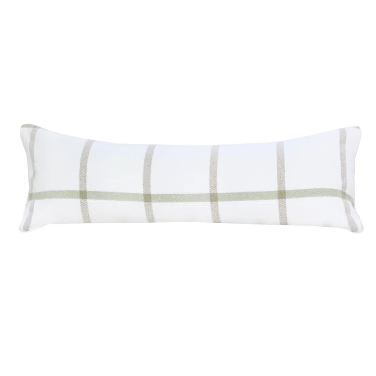 Copenhagen Plaid Throw Pillow