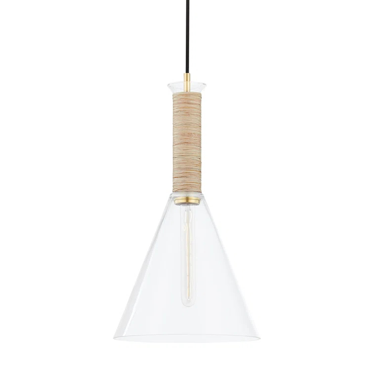 Novi Pendant Light - Natural / 11"Dia