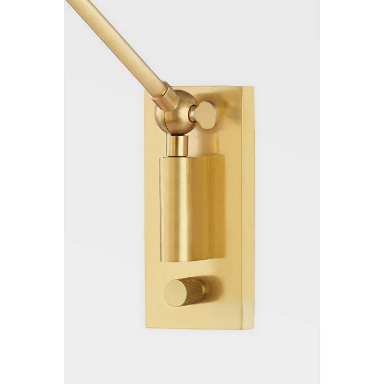 McNally Adjustable Sconce - Antique Brass