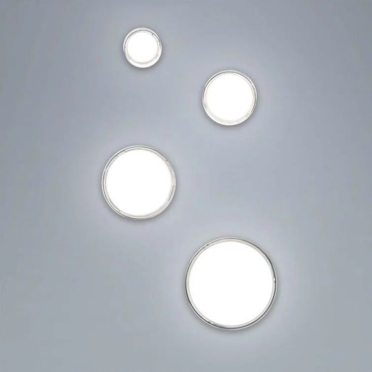 Pi LED Dimmable Round Flush Mount