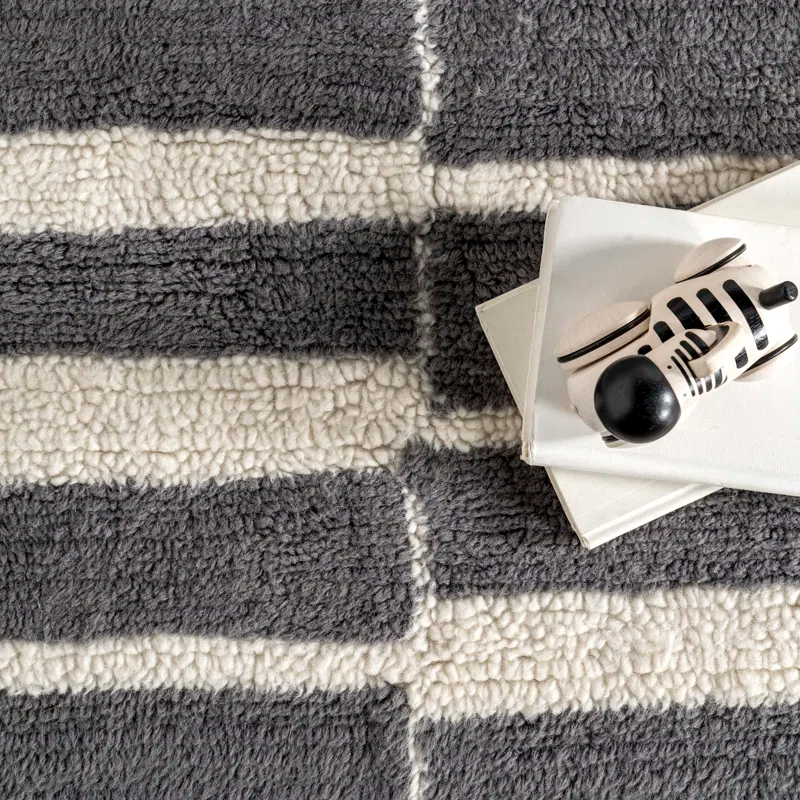 Arvin Olano x Rugs USA Vlad Machine Washable Wool Area Rug