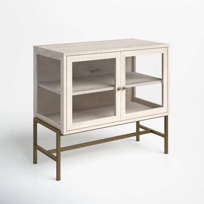 Warner Solid Wood Storage Cabinet