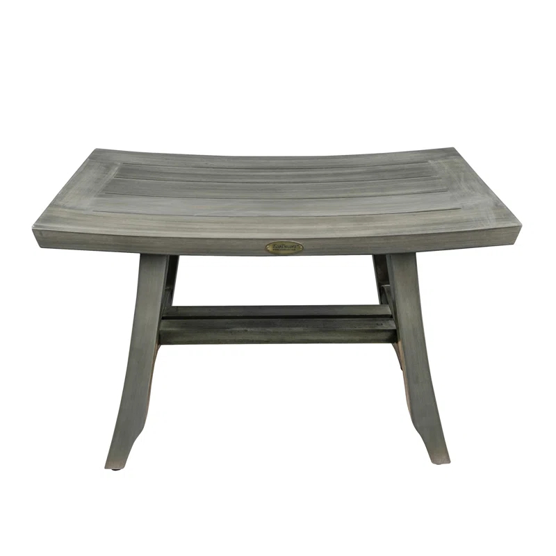 12'' W Teak Shower Bench