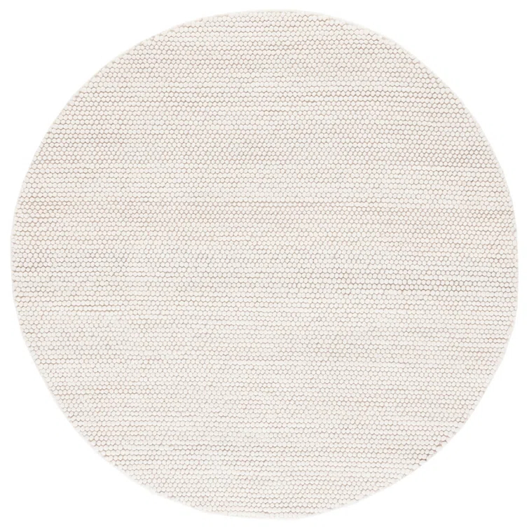 SAFAVIEH Natura Feride Geometric Area Rug, Ivory, 12' x 12' Round