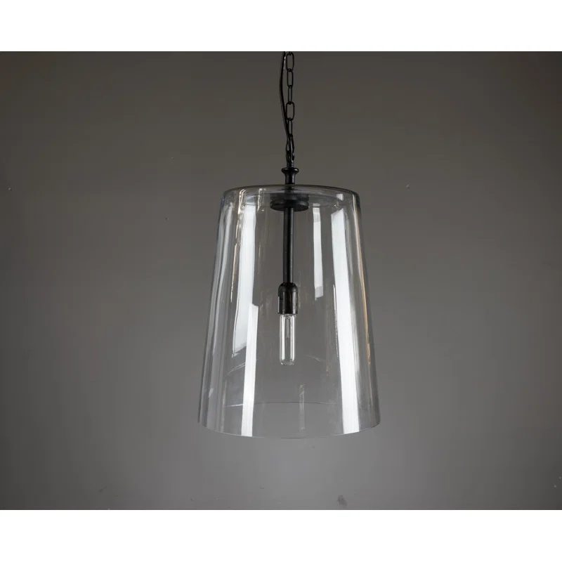 1 - Light Glass Single Pendant