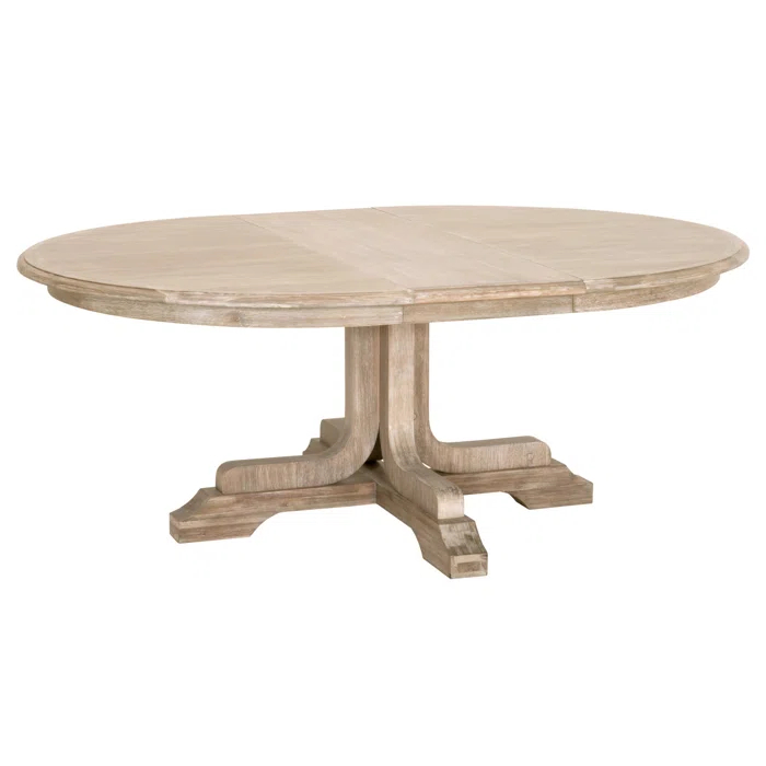 Torrey Oval Solid Wood Base Dining Table