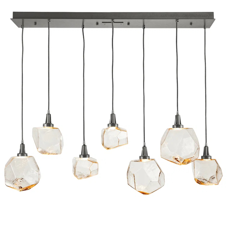 Gem 7 - Light LED Cluster Pendant