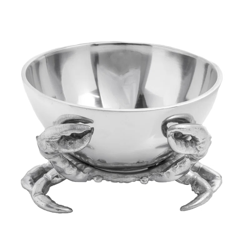 Arthur Court Designs Coastal Crab Cereal/Soup Bowl