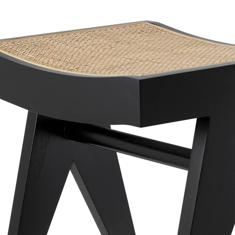 Arnaud Solid Wood Accent Stool