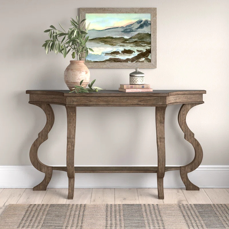 Stephens 64'' Solid Wood Console Table