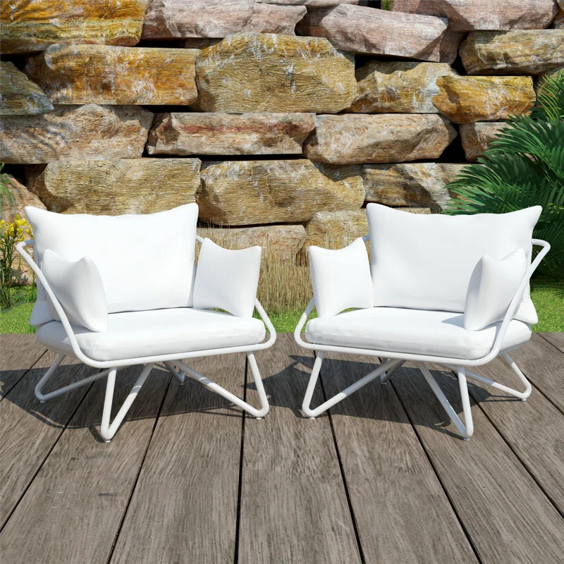 Teddi Patio Chair with Cushions