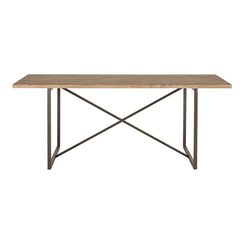 Lopez 75" Solid Wood Dining Table