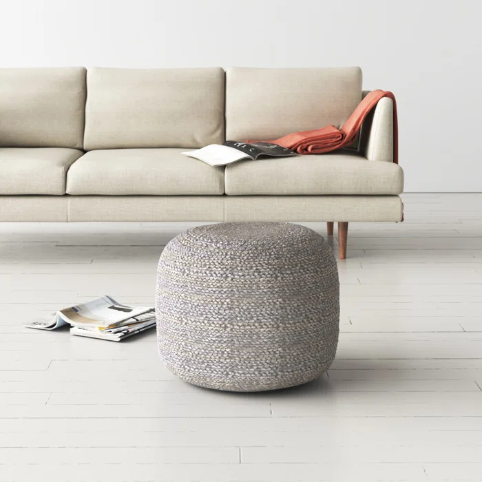 Rodriguez Upholstered Pouf