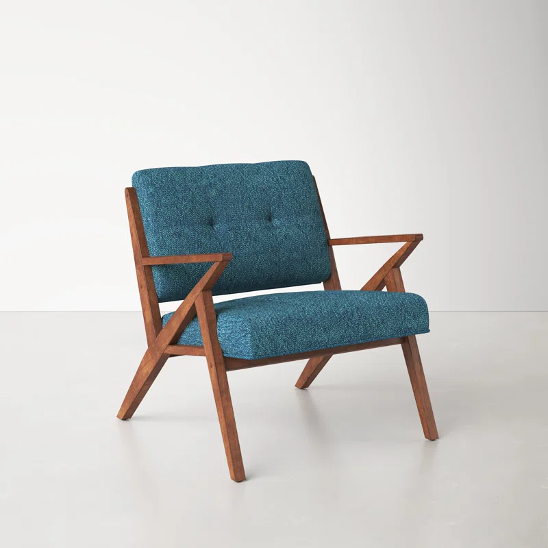 Desi Retro Button Tufted Armchair