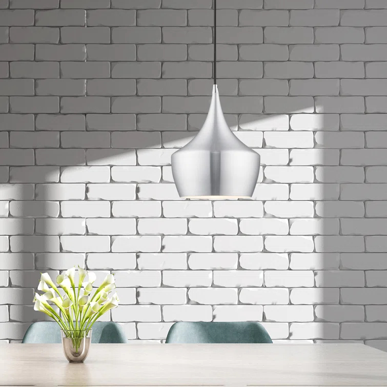 Schultz Single Light Metal Dimmable Pendant