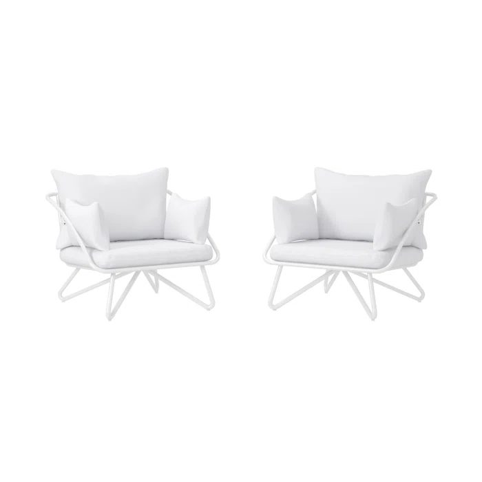 Teddi Patio Chair with Cushions