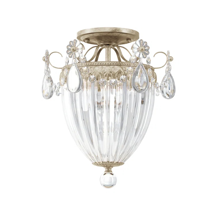 Bagatelle Crystal Semi Flush Mount
