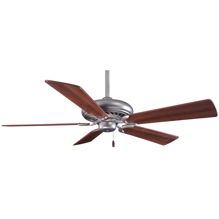 52" Supra 5 - Blade Standard Ceiling Fan with Pull Chain