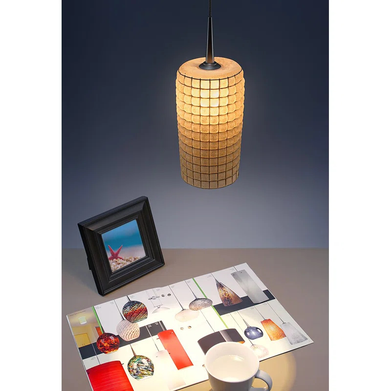 1 - Light Chrome LED Single Pendant