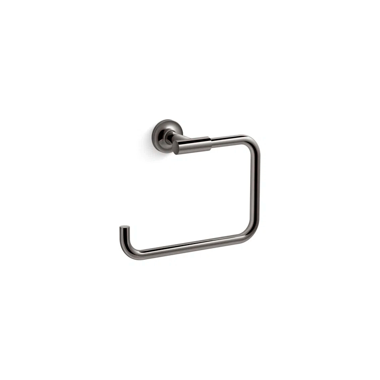 Purist® Wall Mounted Towel Ring for Bathroom, Metal Bathroom Hand Towel Ring