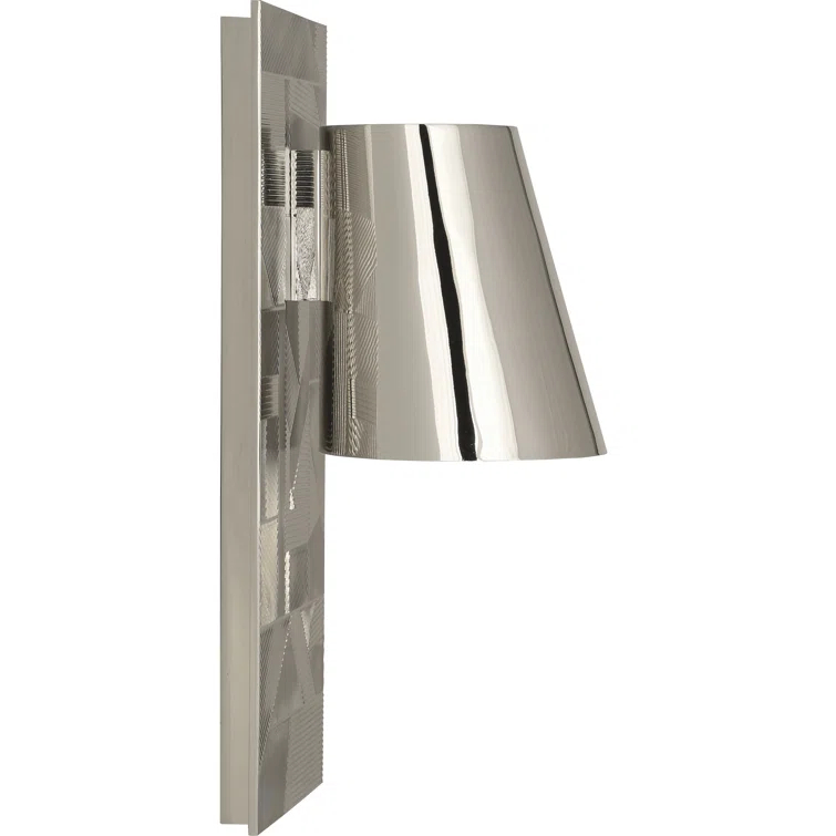 Brut 16" Polished Nickel Dimmable Energy Star Wall Sconce