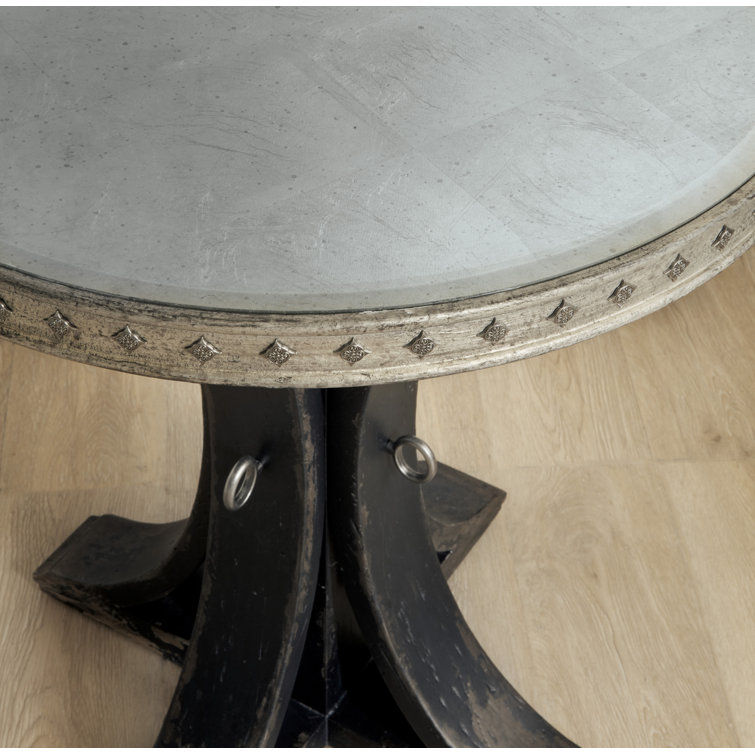 Sanctuary 2 Glass Top End Table