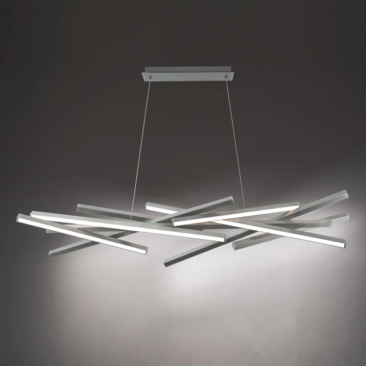 Parallax LED Dimmable Linear Pendant 3000K