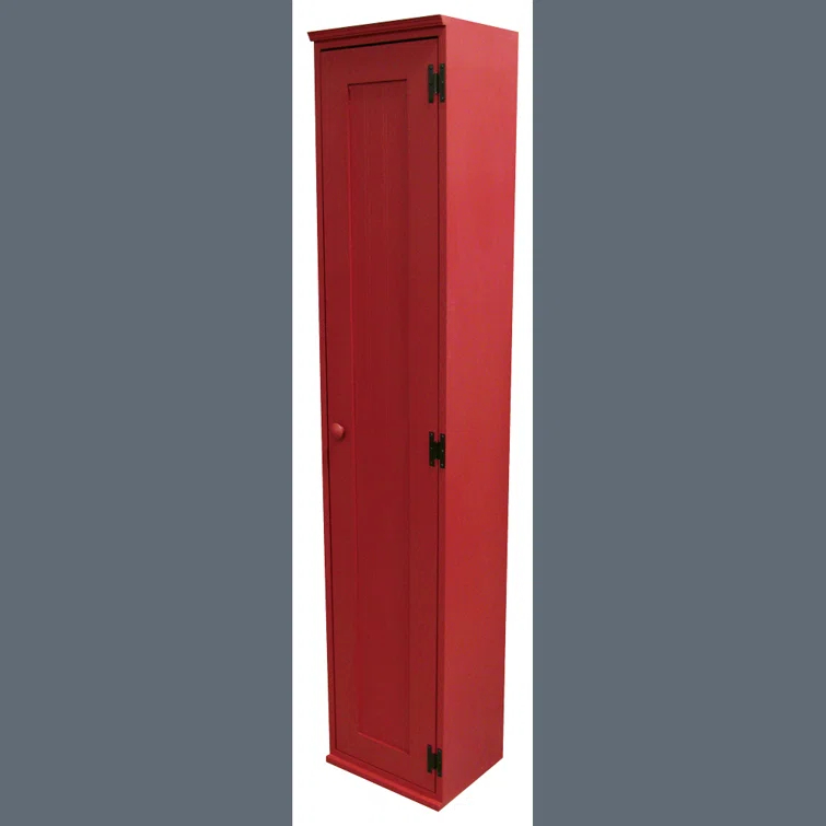 Solid Wood 1 - Tier 14'' Home Locker