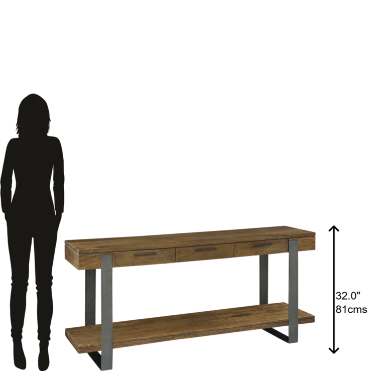 Ashley 68'' Solid Wood Console Table