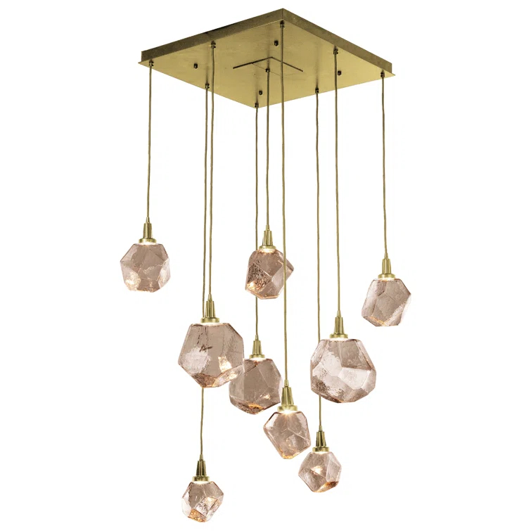 Gem 9 - Light LED Cluster Pendant