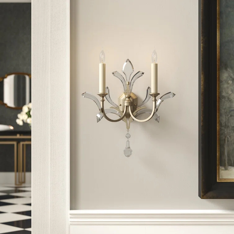 Beveled Arcs 22" Sconce