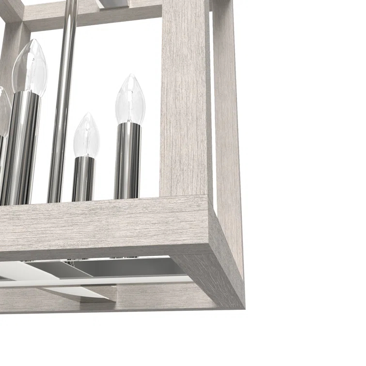 Hunter Fan Squire Manor 4 - Light Square 12 inch Pendant