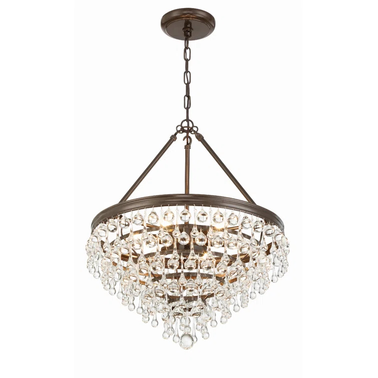 Freddy 6 - Light Dimmable Tiered Chandelier