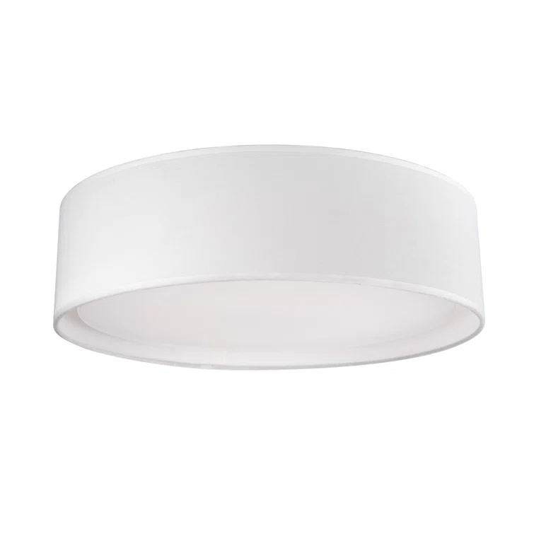 Dalton Fabric LED Flush Mount