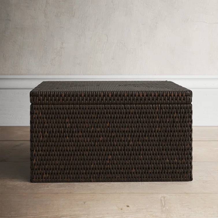 Arine Handmade Coastal Rattan Basket 1
