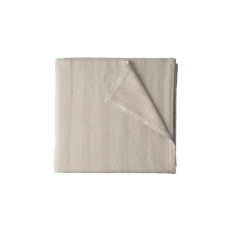 Lili Alessandra Chevron Hand Woven Throw Blanket