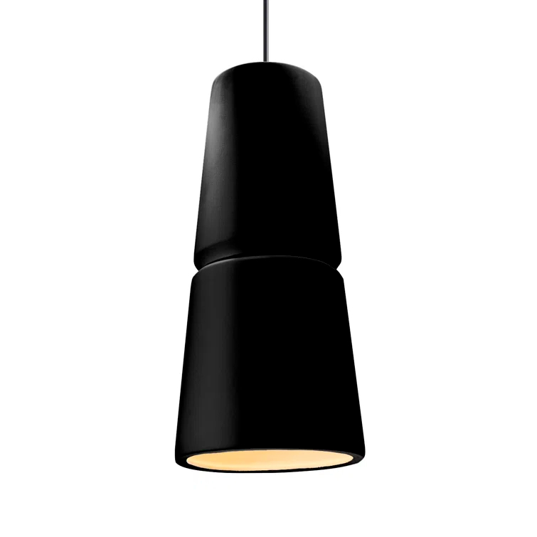 Logan Single Light Ceramic Dimmable LED Pendant