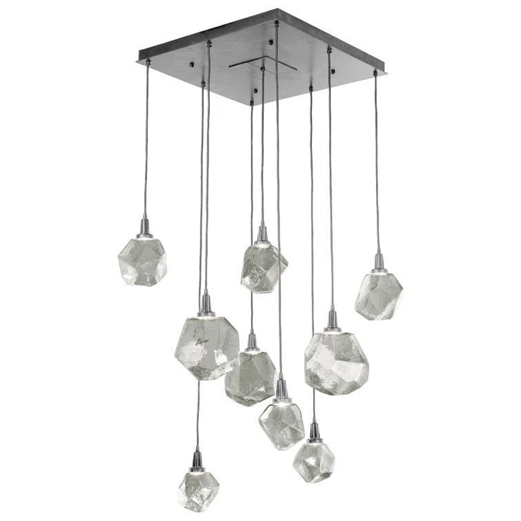 Gem 9 - Light LED Cluster Pendant