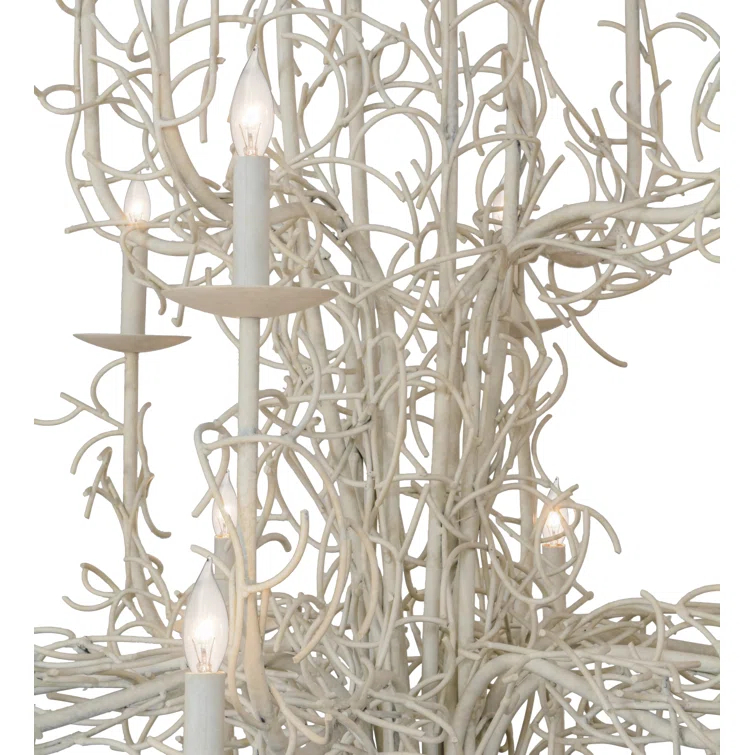 2nd Ave Lighting Twigs 24 - Light Dimmable Empire Chandelier